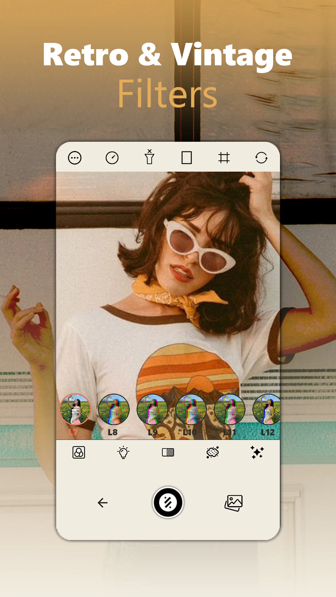 Dazzil Cam - Vintage Camera screenshot